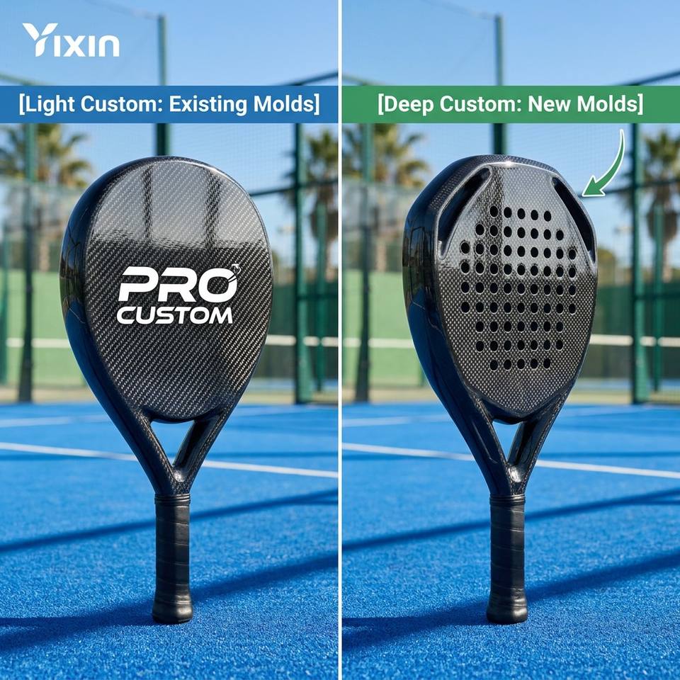 Premium 18K Carbon Fiber Padel Racket Professional Diamond Shape EVA Soft Memory Core Custom Logo Paddle