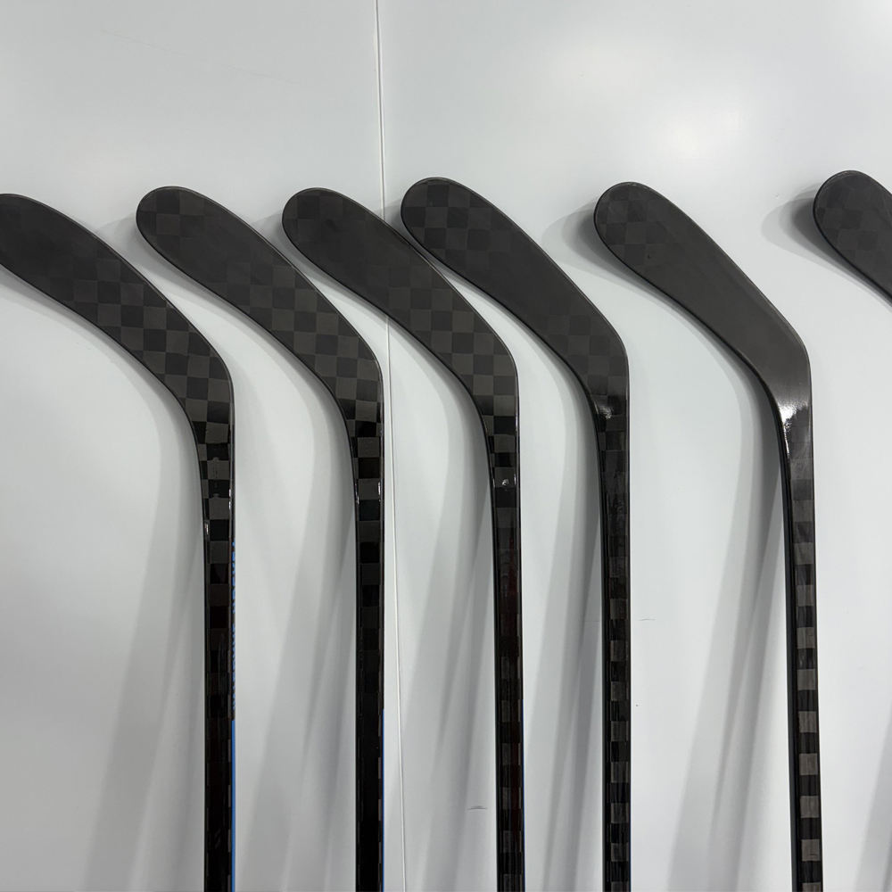 Reflective Weave Carbon Fiber Ice Hockey Stick Senior Professional Grade Pro Stock One Piece Composite Material Club
