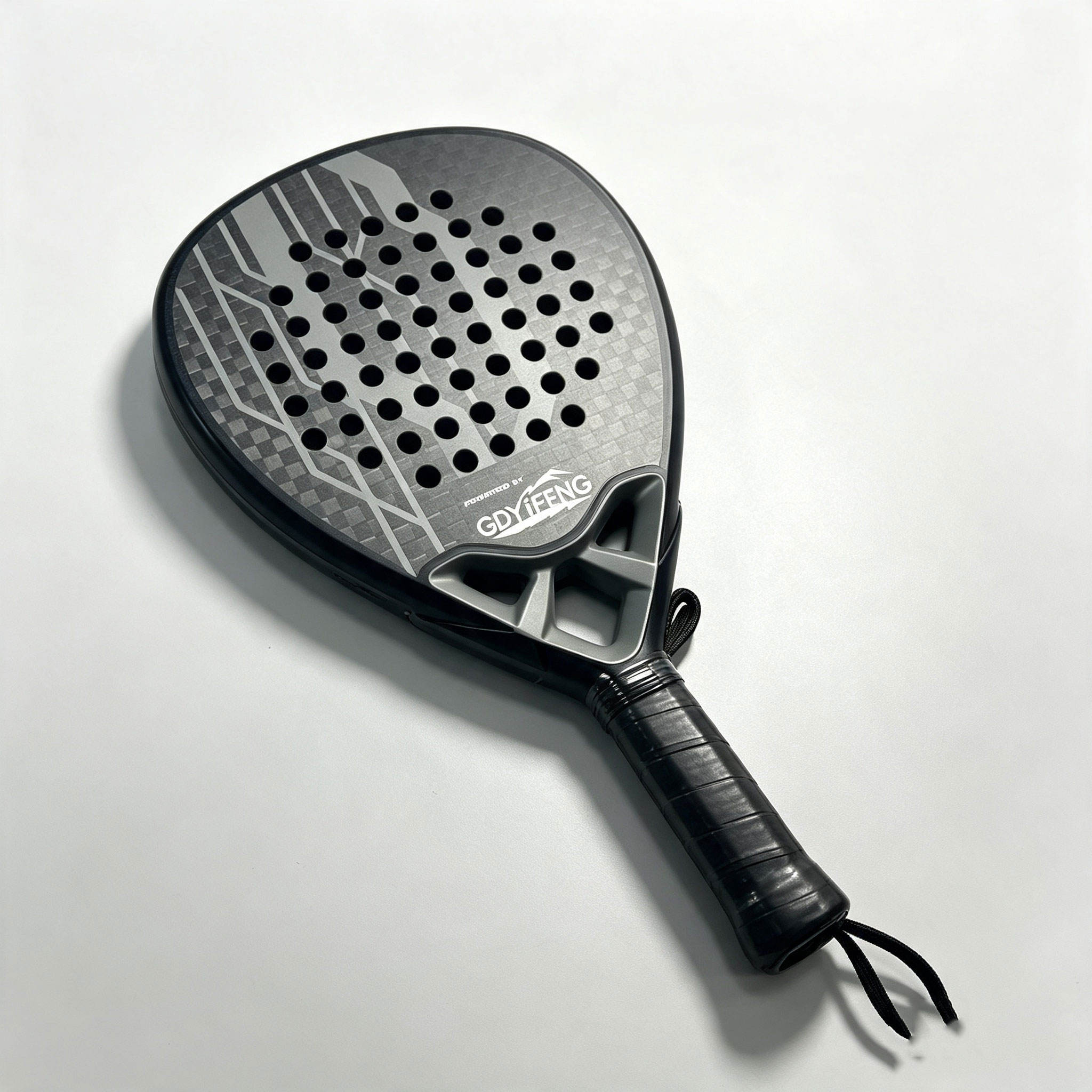 2026 CN Factory Custom logo and Color High Quality 3K/12K/18K/24K Carbon Fiber Paddle Racket