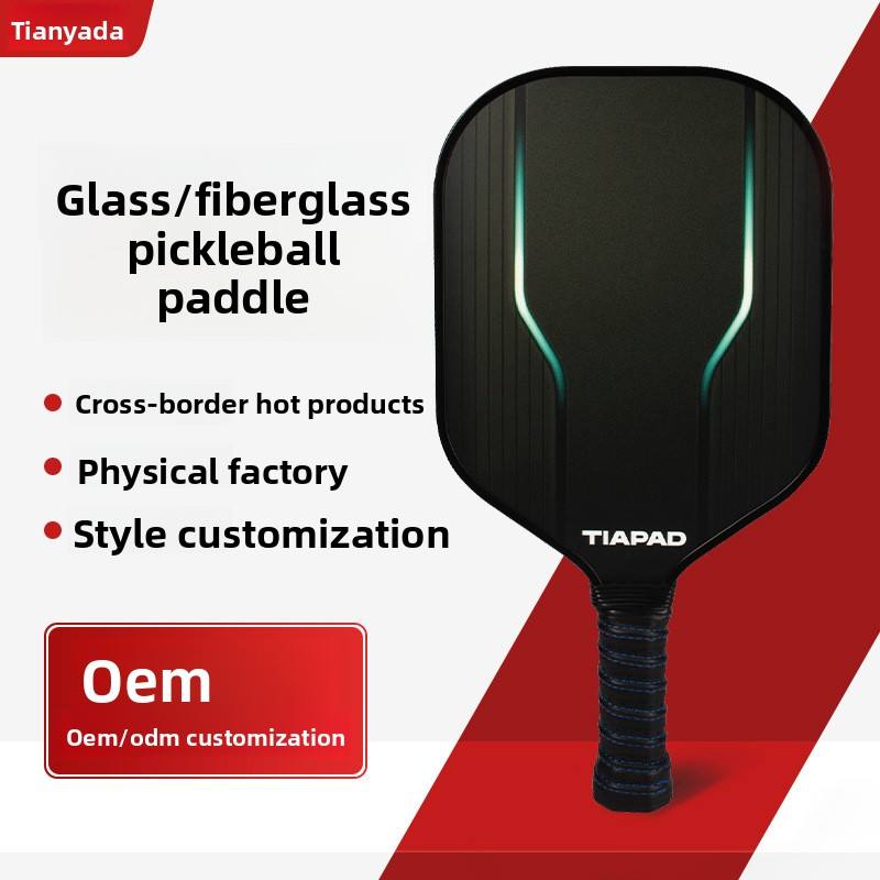 YF Fiberglass Carbon Pickleball Paddle-Customizable Thickness Options (11mm-16mm) Made in China