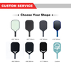 OEM Custom Carbon Fiber Padel Racket Manufacturer Professional Padel Tennis Racket Factory