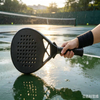 Paddle RACKETS Shockproof Fiberglass Tennis Rackets for Adults Daily Training