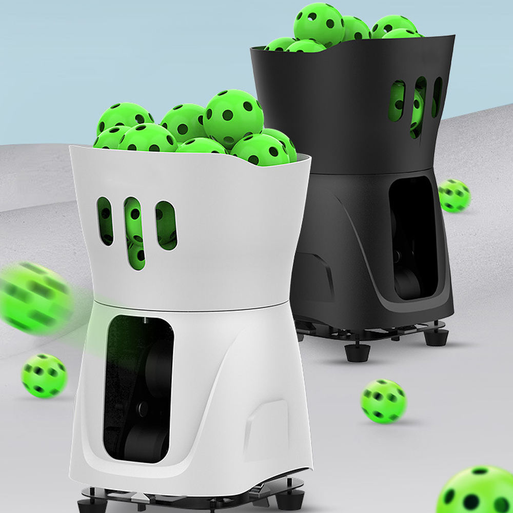 TenniSmash TS-08 ABS Mini Tennis Net Ball Machine with IOS/Android App-Controlled Robot Trainer and European Plug