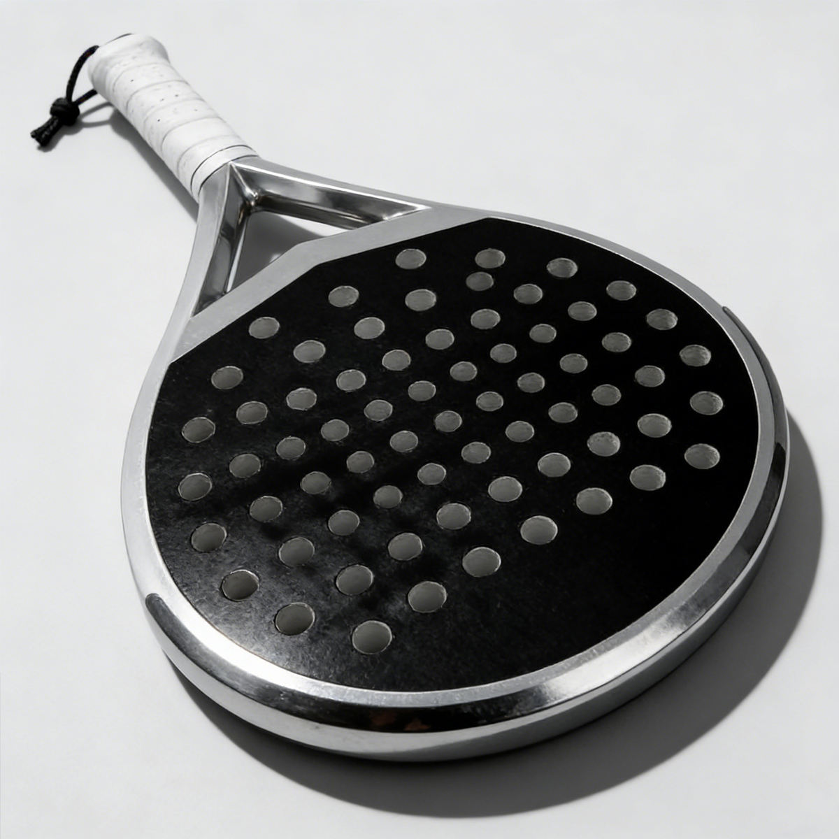 Professional 18K Carbon Fiber Padel Racket Diamond Shape EVA Soft Memory Core Custom Logo Paddle