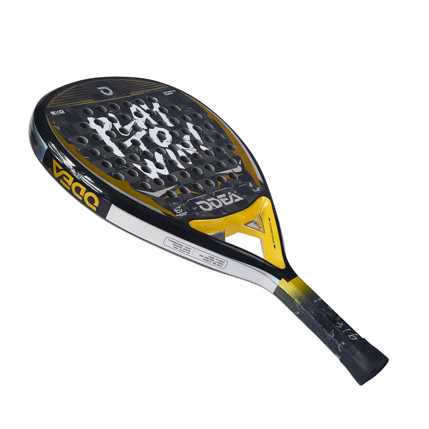 Professional 18K Carbon Fiber Padel Racket Diamond Shape EVA Soft Memory Core Custom Logo Paddle