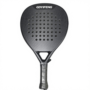 CASTON SPORTS Professional 12K Carbon Fiber Padel Racket 350g Lightweight Paddle Tennis Racket High Density EVA Power Control