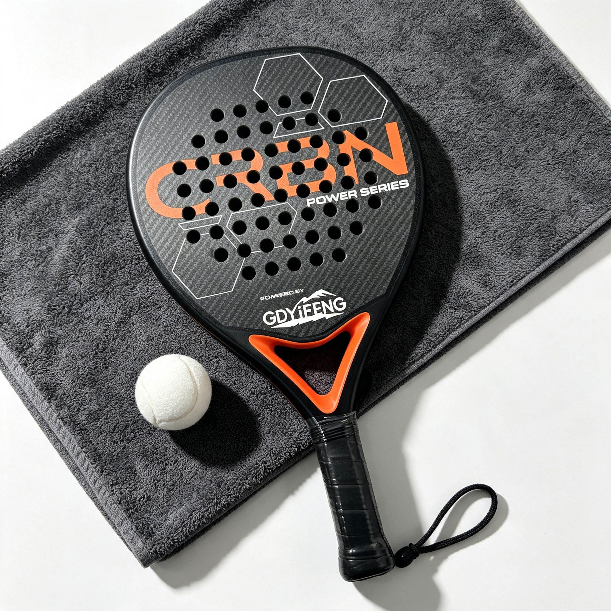 2026 CN Factory Custom logo and Color High Quality 3K/12K/18K/24K Carbon Fiber Paddle Racket