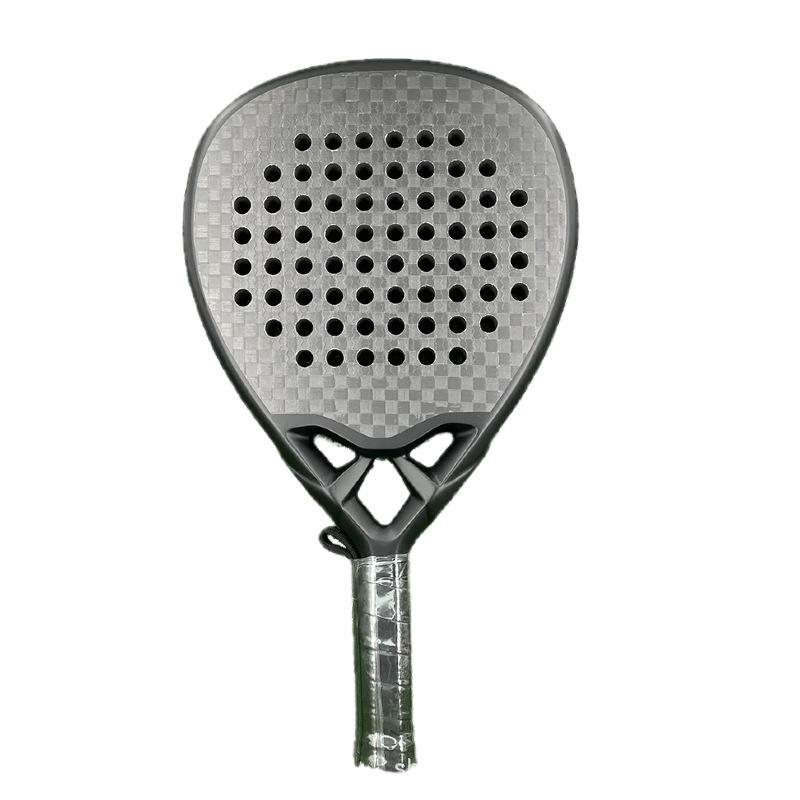 Custom 12K Full Carbon Beach Tennis Racket Set Professional Lightweight 360g Paddle Racket for Tournament Training with Balls
