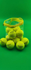 High-quality Eco-Friendly Durable Adult Rubber Tennis Balls 138-147cm Bounce 1.35-1.47m Rebound Various Colors Logo Patterns