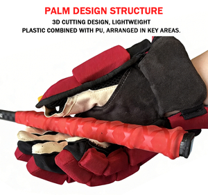 CN Factory Direct Custom Ice Hockey Training Equipment Comfortable Ice Hockey Gloves for JR/INT/SR