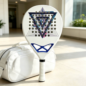 CN Factory Custom High Quality 3K/12K/18K/24K Carbon Fiber Paddle Racket