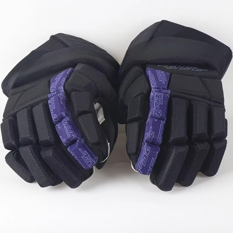 Professional New Design Woven YF BE Model Nylon Ice Hockey Gloves 500-650g Universal Fit Multi Colors All Sizes Made Guangdong