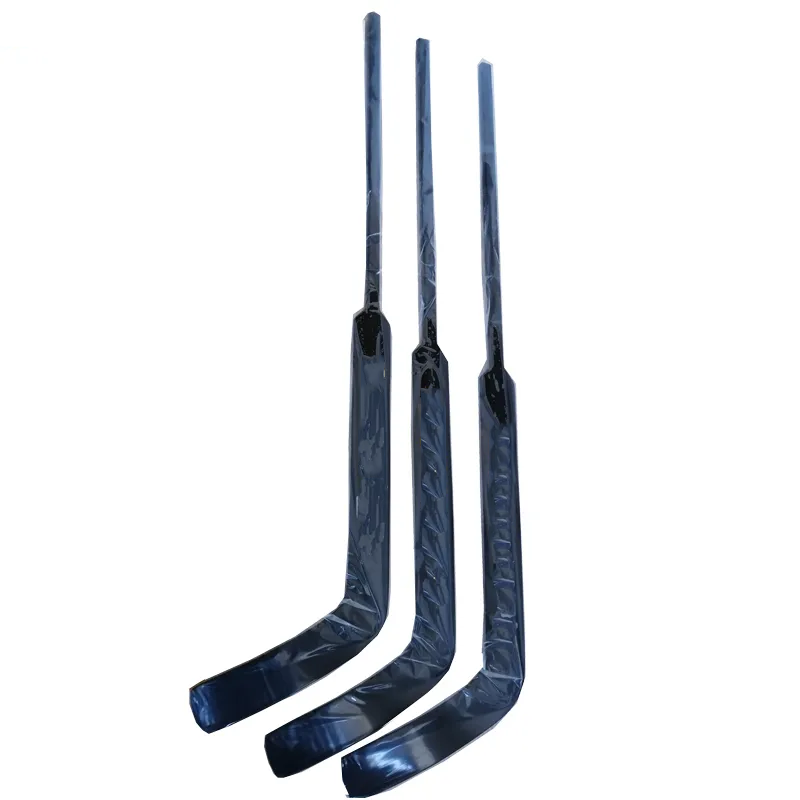 Factory High Quality Custom Logo Color Professional Full Carbon Fiber Goalie Ice Hockey Stick P14 Blade 540-680g Weight for
