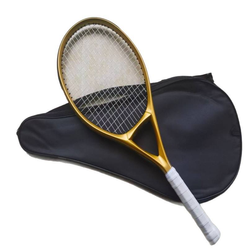 Beginner Carbon Fiber Tennis Racket PF90 Gym Training Unisex Amateur Junior Middle School Lightweight 100in Face 110-square-inch